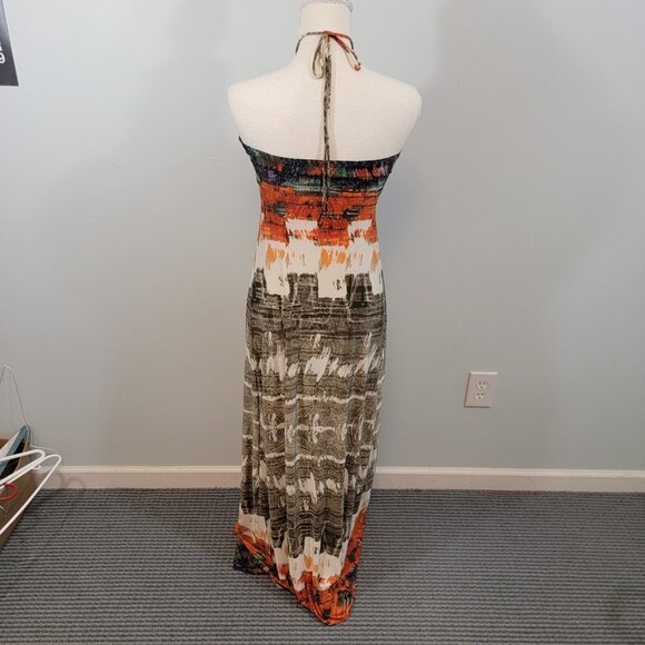 CODIGO Evening Dress‎ Strapless Colorful Long Size Large Boho Colorful READ EUC - Picture 5 of 9